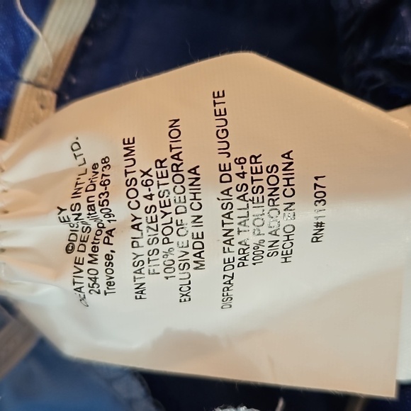 Disney's Snow White Child's Costume size 4-6x - Picture 9 of 11